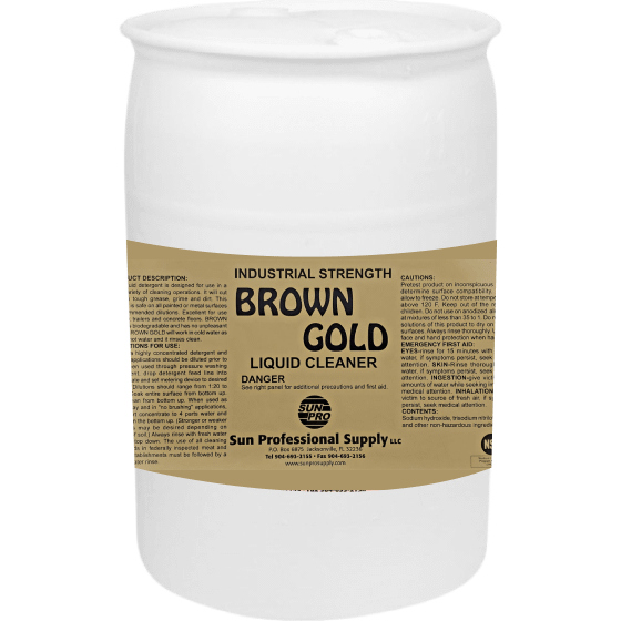 Brown Gold liquid cleaner